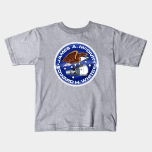 Gemini 4 mission patch/ArtWork Kids T-Shirt